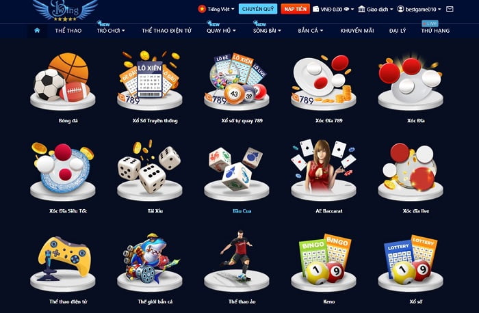 P3bet cung cấp nhiều phương thức thanh toán - P3bet